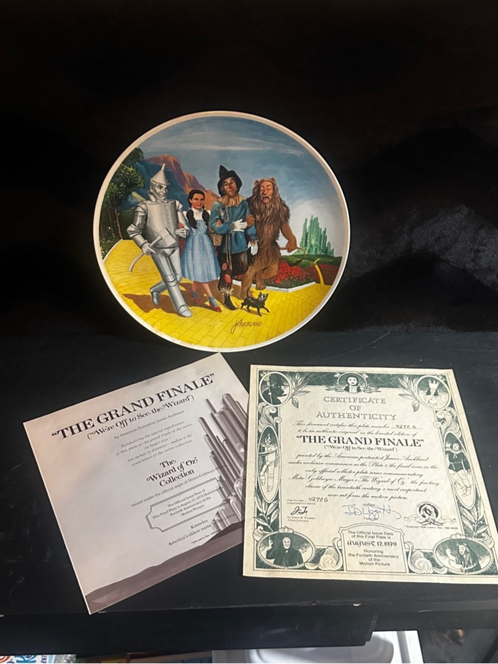 The Grand Finale Limited Edition Plate